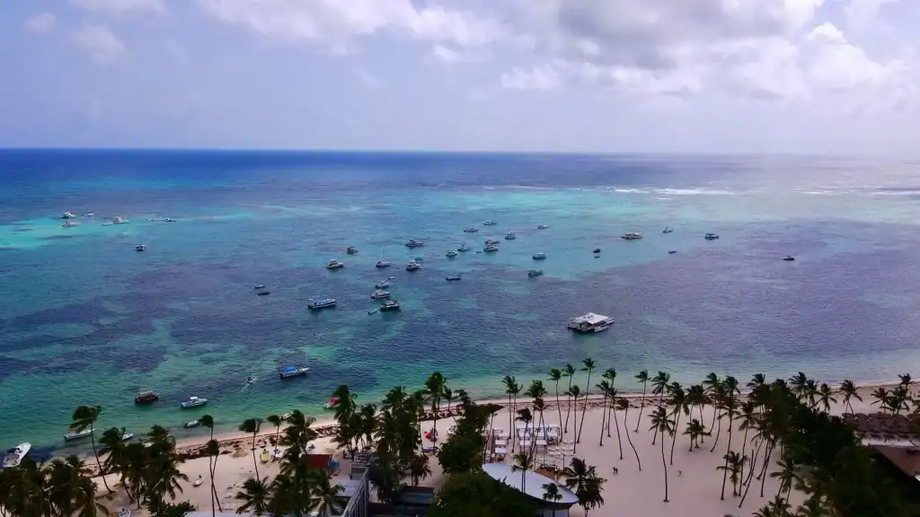 Mapa de Punta Cana destacando zonas residenciales